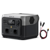 EF ECOFLOW RIVER 2 MAX mit XT60 Kabel 3.5M 512Wh Tragbare Powerstation, Solargenerator mit LiFeP04, Schnellladung in 1 Stunde, bis zu 1000W Leistung, Balkonkraft für Camping/Notstrom/Wohnmobile