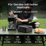 ECOFLOW Tragbare Powerstation RIVER 3, 245 Wh LFP Batterie, bis zu 600 W Leistung, 2× Laufzeit mit GaN, <20 ms USV, 30% kompakterer Solargenerator für den Außenbereich, Camping, Vans