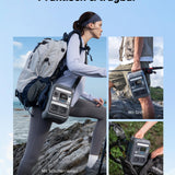 Anker SOLIX C300 Tragbare Powerstation, 288Wh LiFePO4 Akku, 300W (Max 600W) Solargenerator, 140W Beiseitige Schnellladeleistung, Für Camping, Draußen, Reisen, Notfälle, unterwegs (Solarpanel Optional)